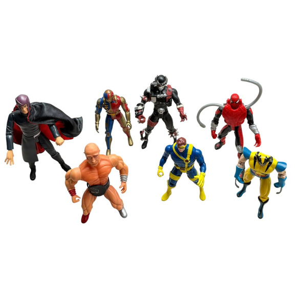 Vtg Action figures Mixed Lot of 7 Marvel Galaxy Warrior Saban Kenner McFarlane - Picture 3 of 16